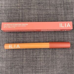 NWT ILIA Lip Sketch Hydrating Crayon Smoothing Plumping - GENRE- a Mauve Brown